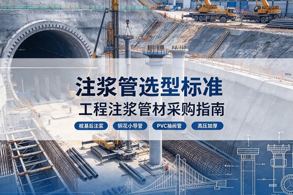 永定注浆管选型标准